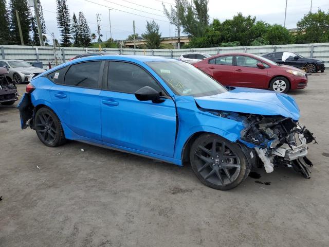 19XFL2H81NE012874 - 2022 HONDA CIVIC SPORT ლურჯი ფოტო 4