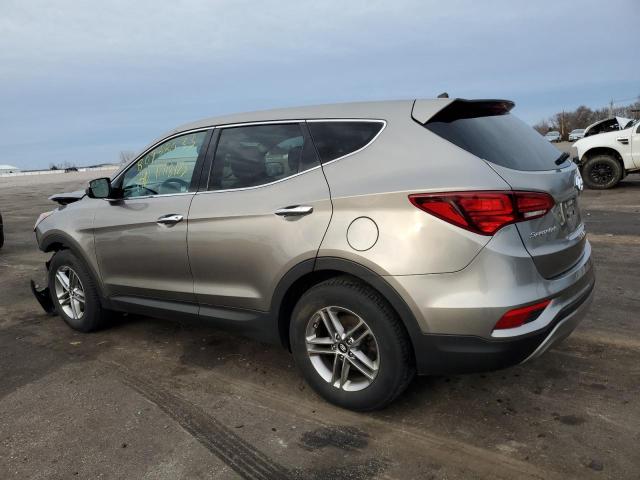 5NMZTDLB9JH058922 - 2018 HYUNDAI SANTA FE S SILVER photo 2