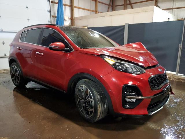 KNDPR3A6XM7899293 - 2021 KIA SPORTAGE SX RED photo 4