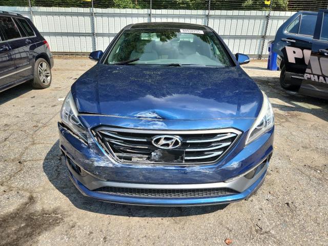 5NPE34ABXHH562717 - 2017 HYUNDAI SONATA SPORT BLUE photo 5
