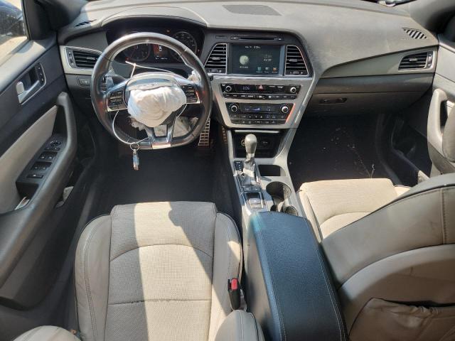 5NPE34ABXHH562717 - 2017 HYUNDAI SONATA SPORT BLUE photo 8