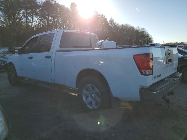 1N6BA07G99N307057 - 2009 NISSAN TITAN XE WHITE photo 2