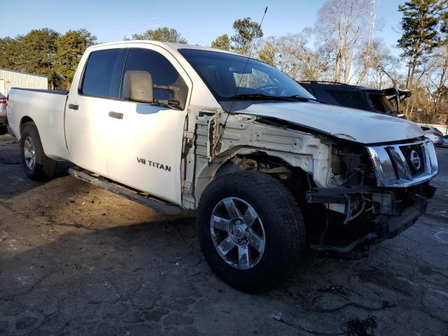 1N6BA07G99N307057 - 2009 NISSAN TITAN XE WHITE photo 4