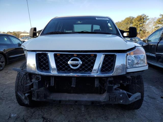 1N6BA07G99N307057 - 2009 NISSAN TITAN XE WHITE photo 5