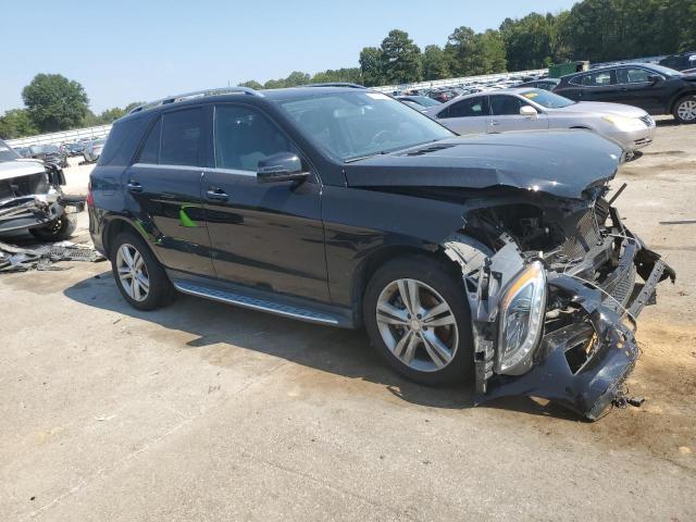 4JGDA5HB7FA495474 - 2015 MERCEDES-BENZ ML 350 4MATIC BLACK photo 4