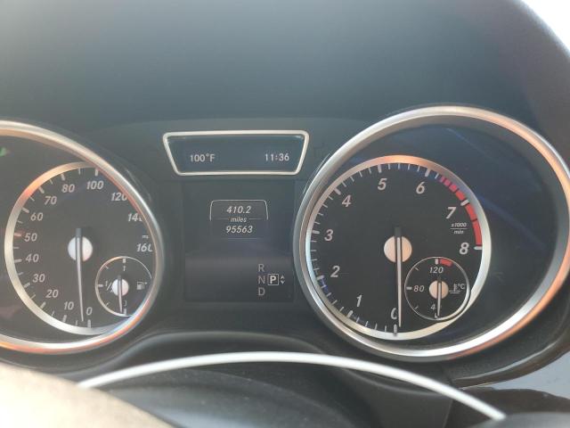 4JGDA5HB7FA495474 - 2015 MERCEDES-BENZ ML 350 4MATIC BLACK photo 9