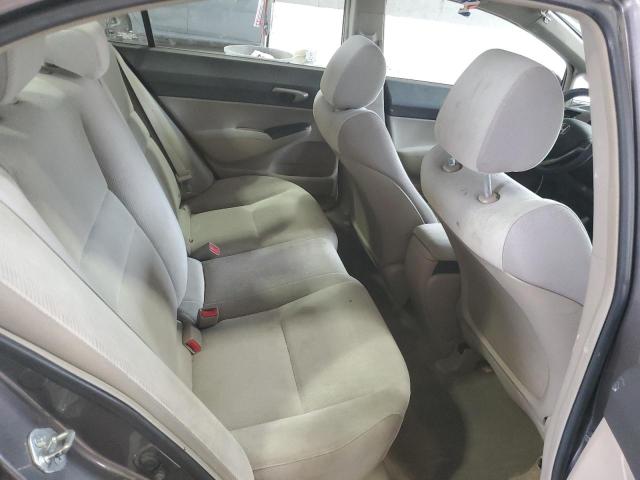1HGFA16569L027720 - 2009 HONDA CIVIC LX GRAY photo 10