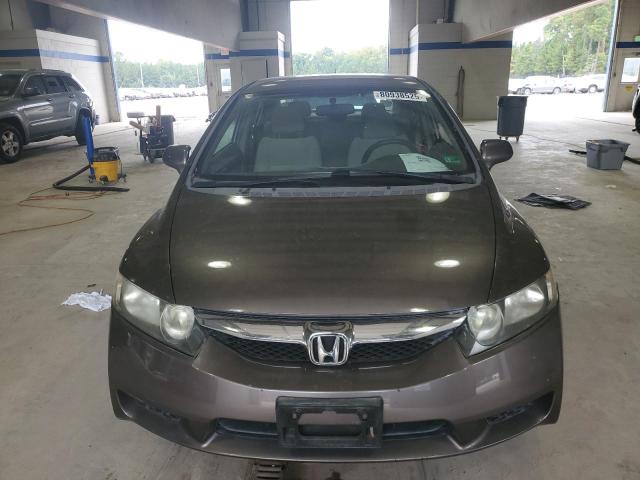 1HGFA16569L027720 - 2009 HONDA CIVIC LX GRAY photo 5