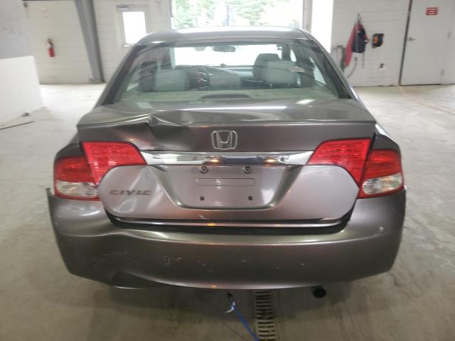 1HGFA16569L027720 - 2009 HONDA CIVIC LX GRAY photo 6
