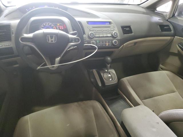 1HGFA16569L027720 - 2009 HONDA CIVIC LX GRAY photo 8
