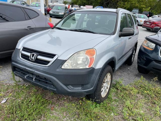 SHSRD78413U125826 - 2003 HONDA CR-V LX SILVER photo 2