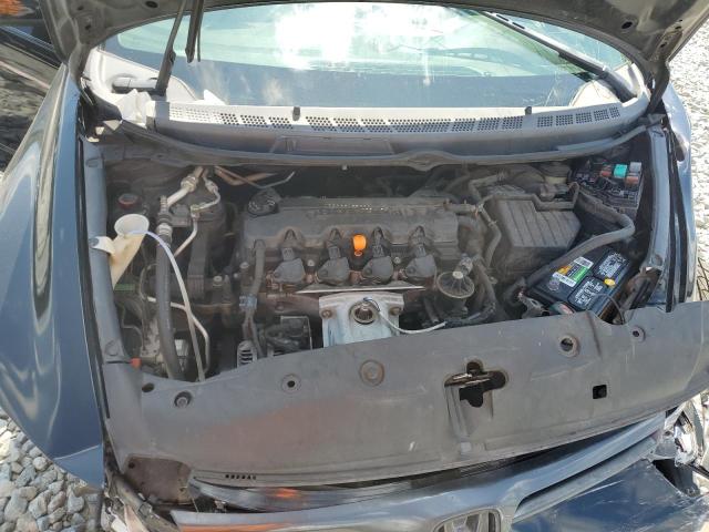 2HGFG128X7H555866 - 2007 HONDA CIVIC EX BLACK photo 11