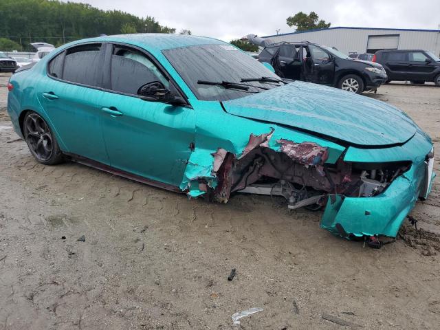 ZARFAMBN8K7599561 - 2019 ALFA ROMEO GIULIA TI Turkuaz fotoğraf 4