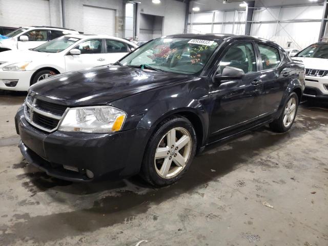 1B3LC56RX8N684031 - 2008 DODGE AVENGER SXT BLACK photo 1