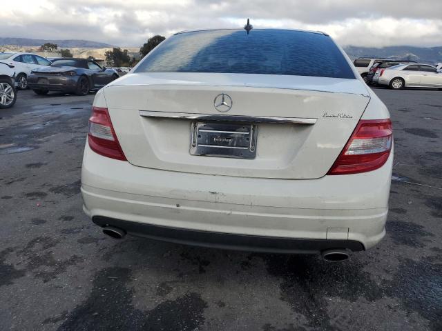 WDDGF54X38R020564 - 2008 MERCEDES-BENZ C 300 WHITE photo 6