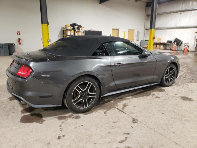 1FATP8UH8K5161733 - 2019 FORD MUSTANG GRAY photo 3