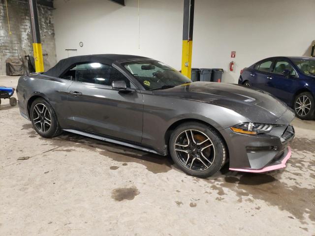 1FATP8UH8K5161733 - 2019 FORD MUSTANG GRAY photo 4