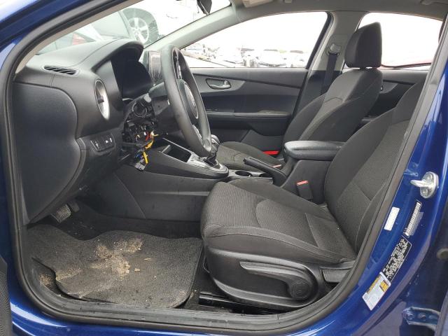 3KPF24AD1KE132420 - 2019 KIA FORTE FE BLUE photo 7