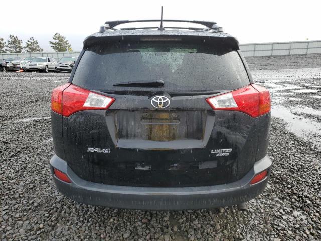 2T3DFREVXEW147776 - 2014 TOYOTA RAV4 LIMITED BLACK photo 6