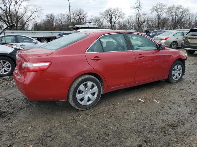 JTNBE46K873035657 - 2007 TOYOTA CAMRY CE RED photo 3