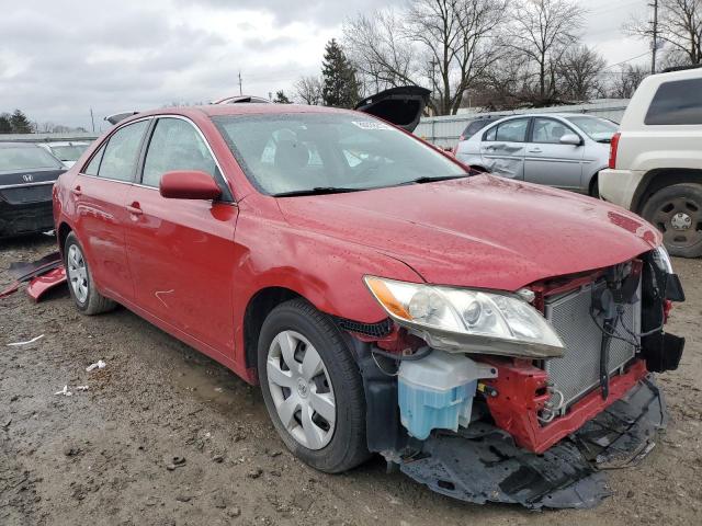 JTNBE46K873035657 - 2007 TOYOTA CAMRY CE RED photo 4