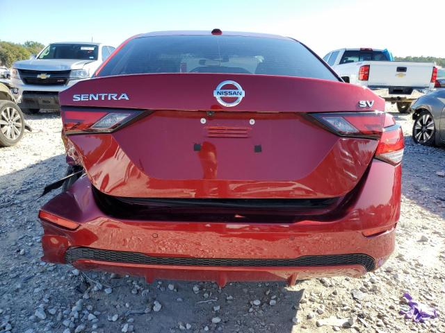 3N1AB8CVXPY290125 - 2023 NISSAN SENTRA SV RED photo 6