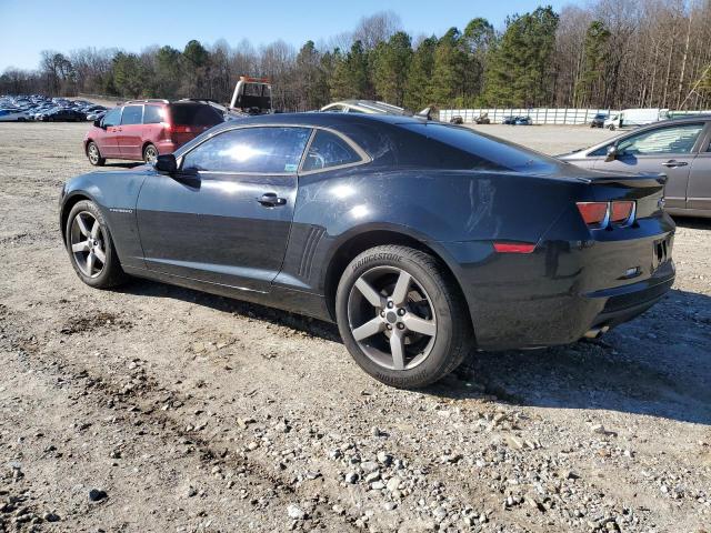 2G1FB1E32C9185944 - 2012 CHEVROLET CAMARO LT BLACK photo 2