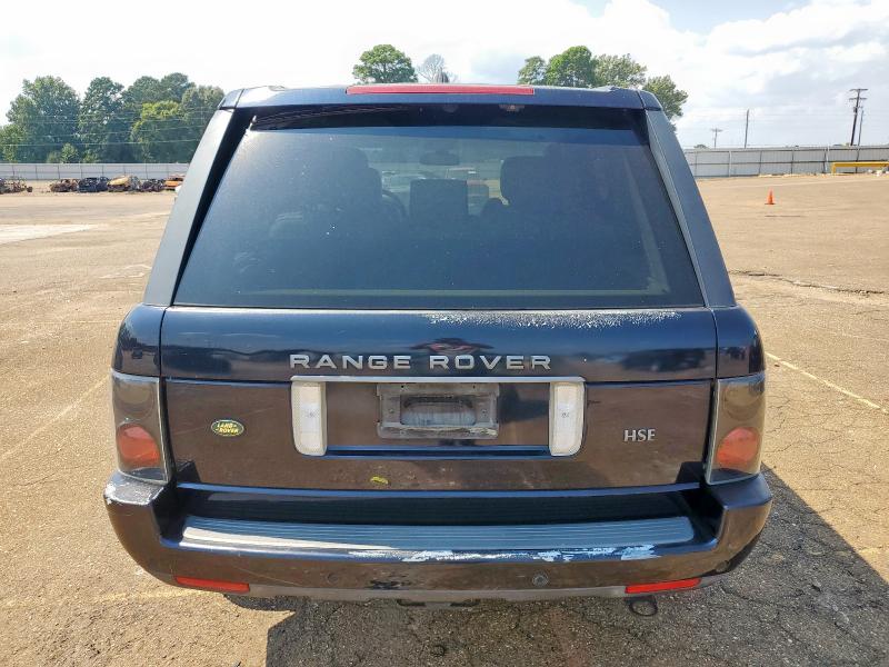 SALMF15488A270075 - 2008 LAND ROVER RANGE ROVE HSE BLUE photo 6