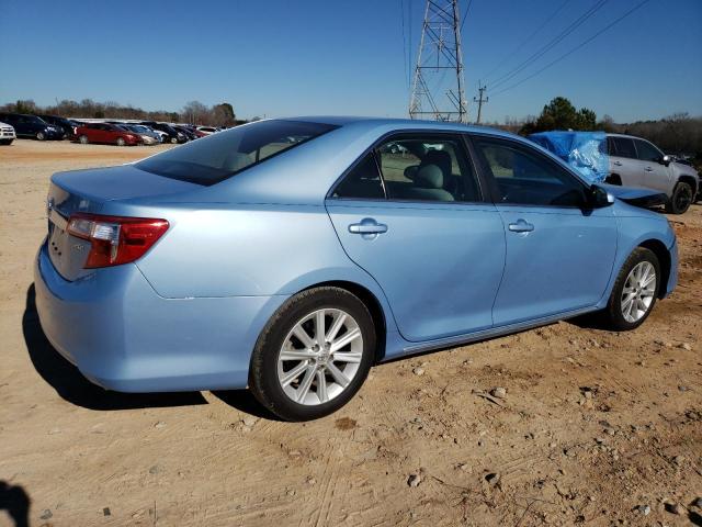 4T1BF1FKXCU601012 - 2012 TOYOTA CAMRY BASE BLUE photo 3