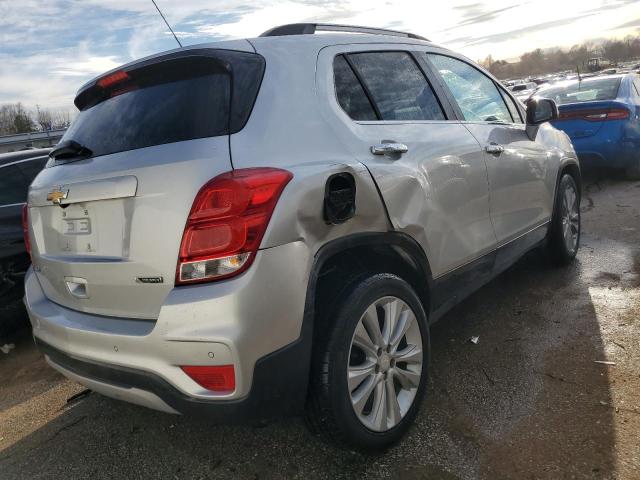 3GNCJMSB0HL268360 - 2017 CHEVROLET TRAX PREMIER SILVER photo 3