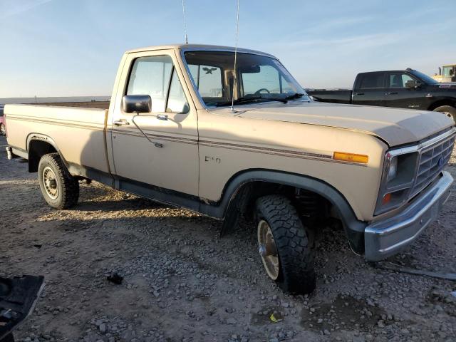 1FTEF14G6FPA45770 - 1985 FORD F150 CREAM photo 4