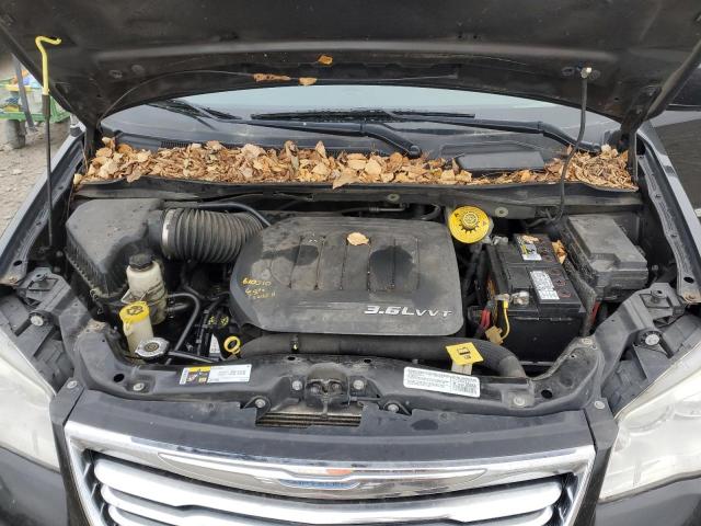 2C4RC1BG2ER219215 - 2014 CHRYSLER TOWN & COU TOURING BLACK photo 12