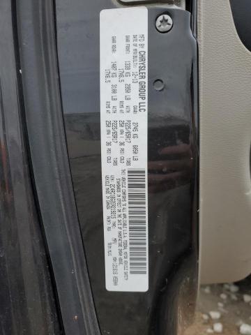 2C4RC1BG2ER219215 - 2014 CHRYSLER TOWN & COU TOURING BLACK photo 13