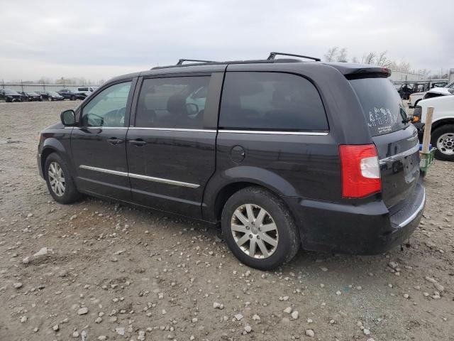 2C4RC1BG2ER219215 - 2014 CHRYSLER TOWN & COU TOURING BLACK photo 2