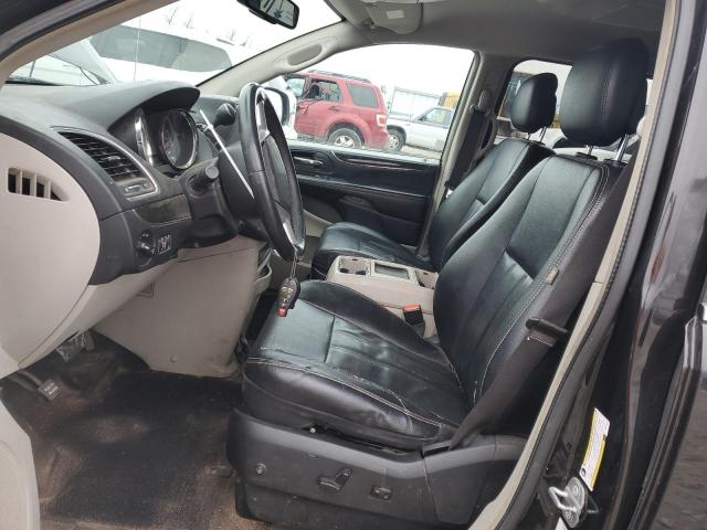 2C4RC1BG2ER219215 - 2014 CHRYSLER TOWN & COU TOURING BLACK photo 7