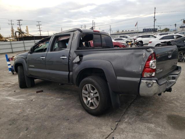 3TMJU4GN9EM162800 - 2014 TOYOTA TACOMA DOUBLE CAB PRERUNNER GRAY photo 2