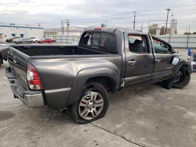 3TMJU4GN9EM162800 - 2014 TOYOTA TACOMA DOUBLE CAB PRERUNNER GRAY photo 3