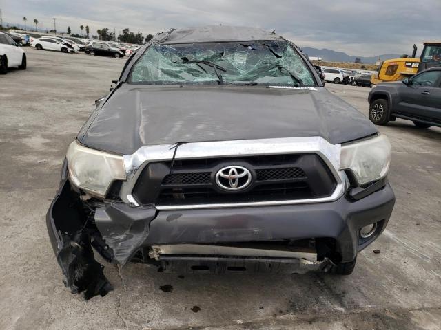 3TMJU4GN9EM162800 - 2014 TOYOTA TACOMA DOUBLE CAB PRERUNNER GRAY photo 5