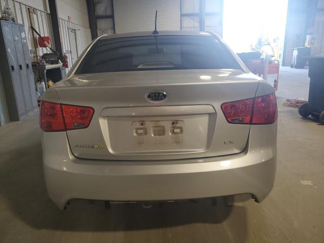 KNAFU4A21B5355106 - 2011 KIA FORTE EX SILVER photo 6