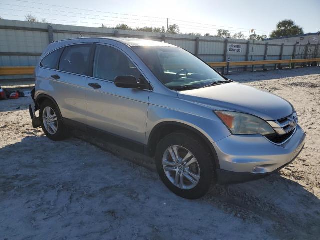 3CZRE3H58AG703816 - 2010 HONDA CR-V EX SILVER photo 4