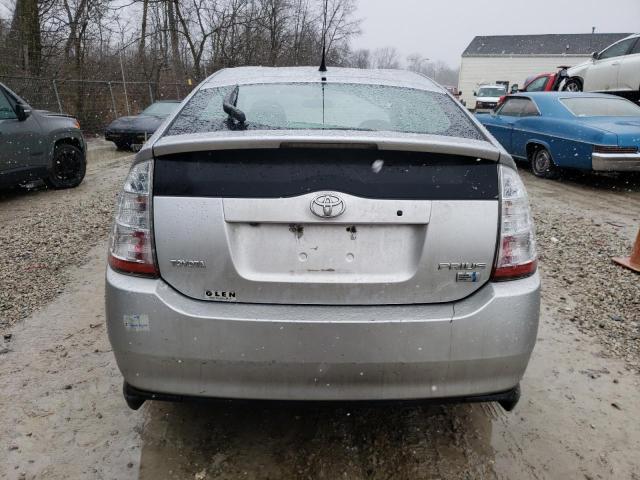 JTDKB20U297863596 - 2009 TOYOTA PRIUS SILVER photo 6