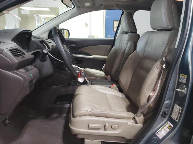 JHLRM4H7XCC014742 - 2012 HONDA CR-V EXL მწვანე ფოტო 7