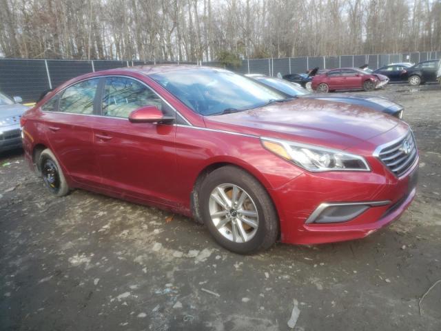 5NPE24AF0GH311709 - 2016 HYUNDAI SONATA SE RED photo 4