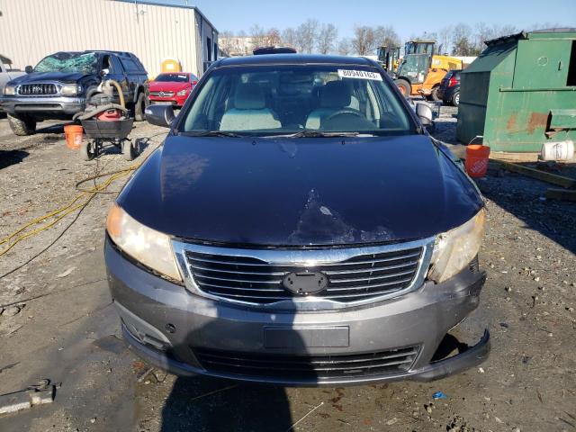 KNAGE228095333262 - 2009 KIA OPTIMA LX GRAY photo 5