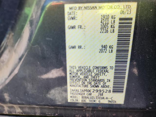 1N4AL3AP6DC299528 - 2013 NISSAN ALTIMA 2.5 GRAY photo 12