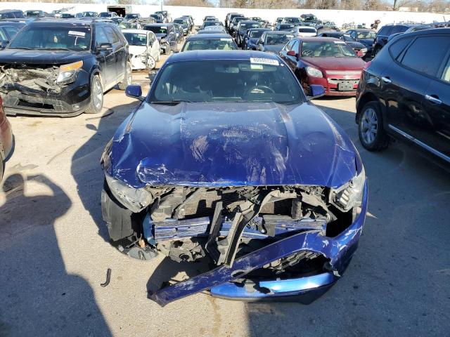 1FA6P8TH2G5273742 - 2016 FORD MUSTANG BLUE photo 5