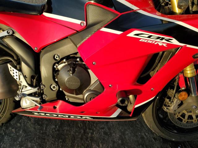 JH2PC40J3JK400699 - 2018 HONDA CBR600 RR RED photo 7