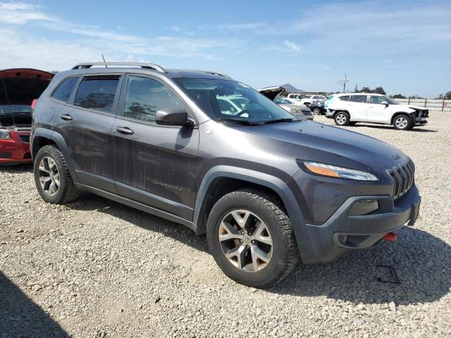 1C4PJMBS3FW659472 - 2015 JEEP CHEROKEE TRAILHAWK CHARCOAL photo 4