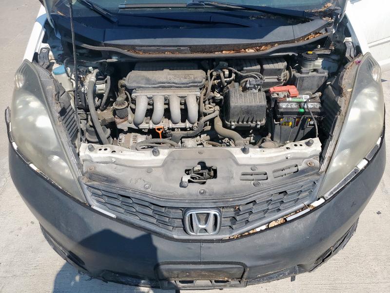 JHMGE8H58CC022960 - 2012 HONDA FIT SPORT WHITE photo 12