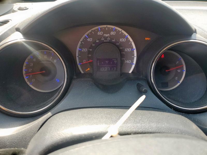 JHMGE8H58CC022960 - 2012 HONDA FIT SPORT WHITE photo 9